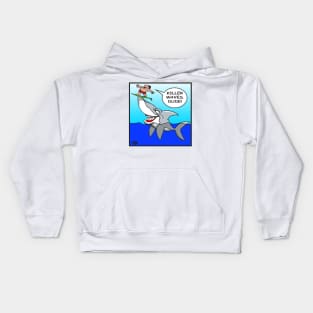 Killer Waves, Dude! Kids Hoodie